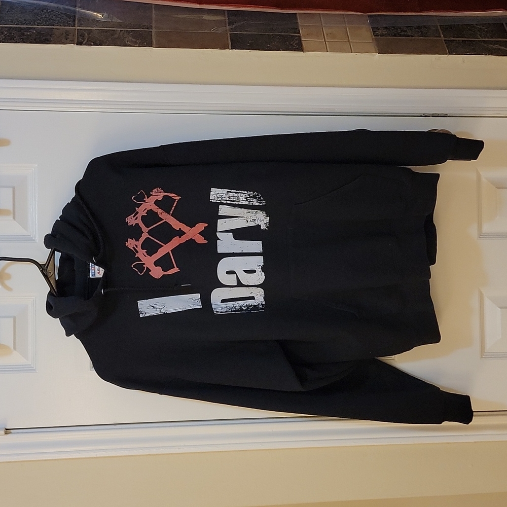 Walking Dead black hoodie size L LG large